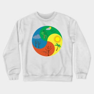 The Wheel of Seasons Crewneck Sweatshirt